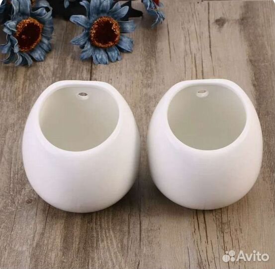 Керамический подвесной горшок 2 шт