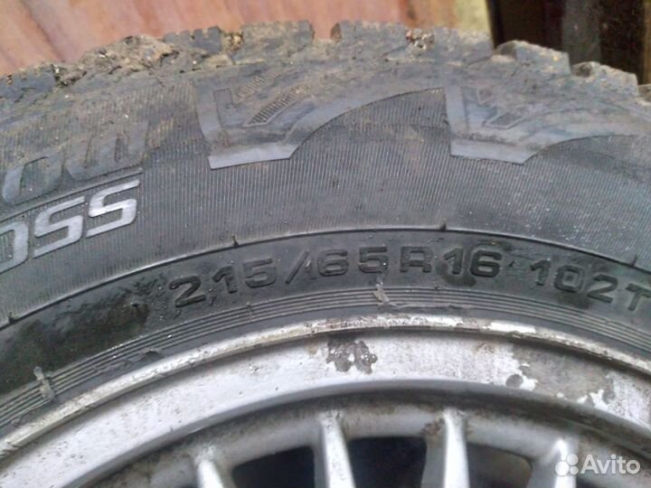 Литые диски r16 с зимней резиной