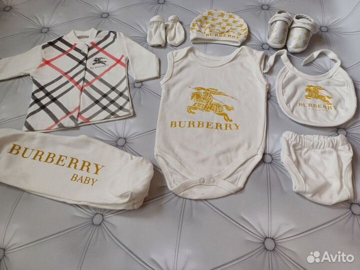 Комплект на выписку Burberry 56-62
