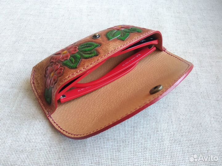 Очешник футляр для очков ручной работы