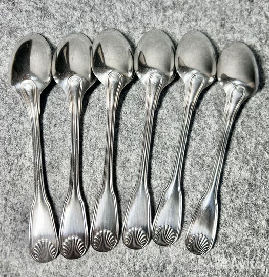 Ложки чайные, серебрение, Франция