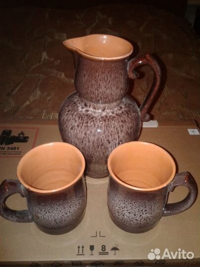 Сервизы чайные,наборы,кувшины,чайники, кружки СССР