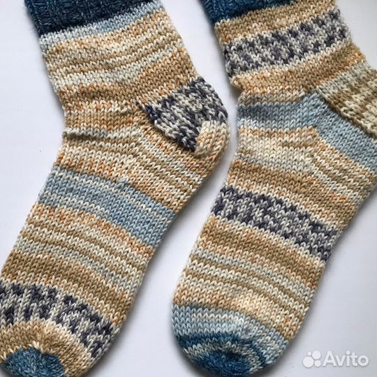 Носки мужские женские вязаные