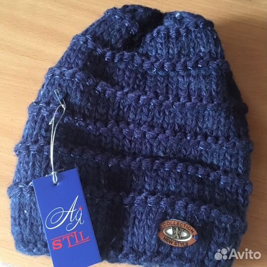Шапка+шарф (новая)