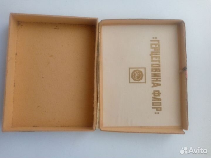 Коробка от папирос