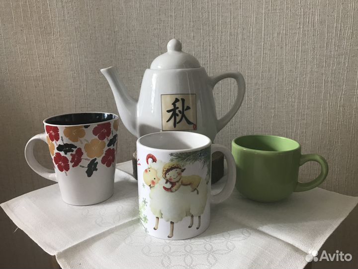 Пиалы времен СССР и чайная посуда