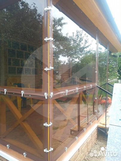 Гибкие окна / Мягкие окна для дачи