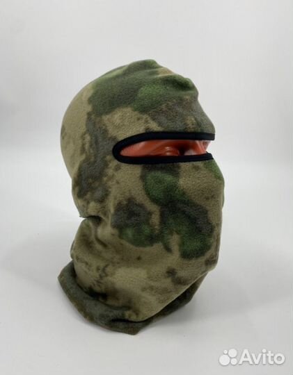 Балаклава маска флисовая мох, мультикам, олива