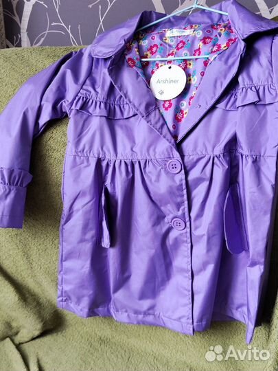 Плащ для девочки 130