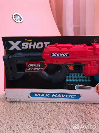 Новый Игрушечное оружие Zuru X-Shot Max