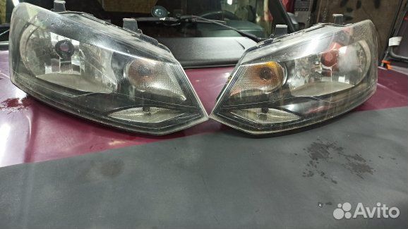 Фары на volkswagen polo седан