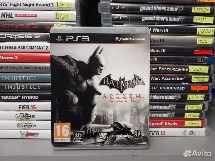 Batman Архем city ps 3/магазин Арбат