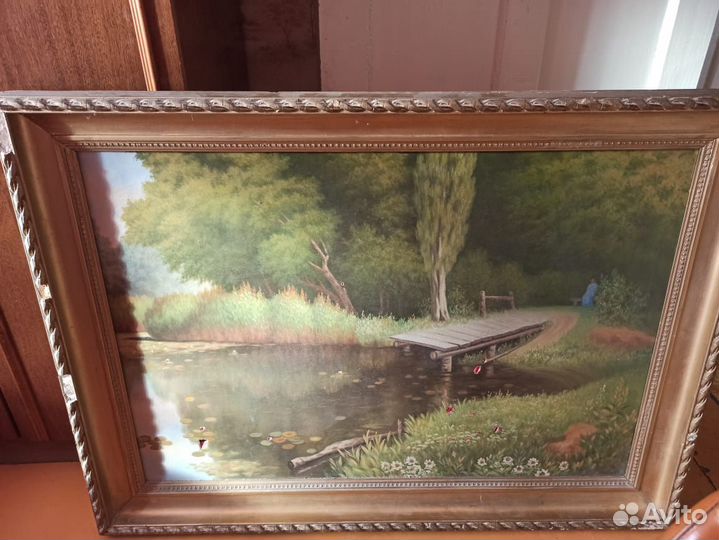 Картина 105 х 80 см 1970-х годов