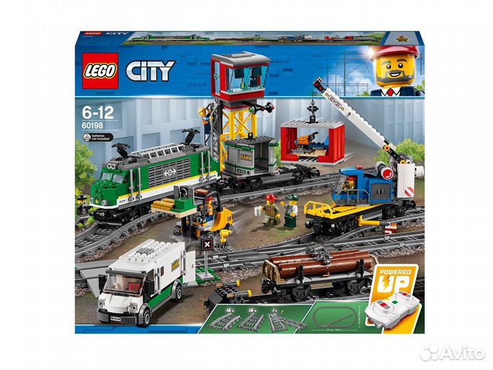 Lego City Trains 60198 Товарный поезд