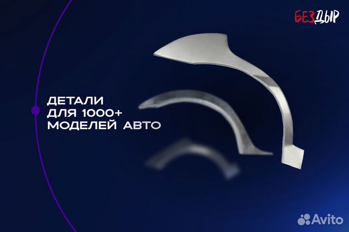 Ремонтная арка Subaru Forester 1 правая