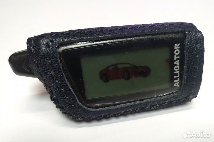 Чехол натур. кожа для брелка Alligator