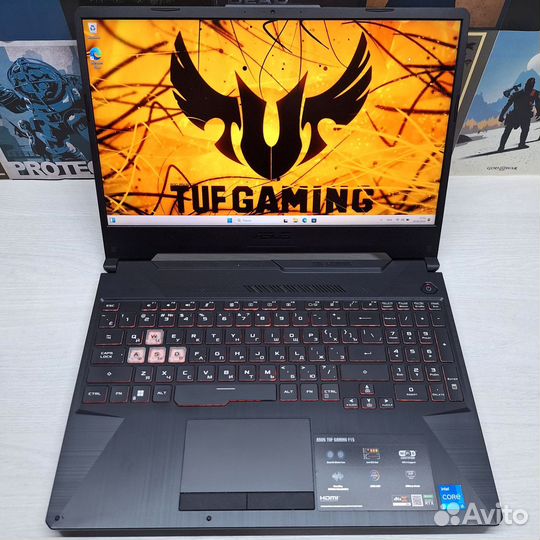 Игровой ноутбук Asus TUF/RTX3050/I5-11th/16GB/SSD