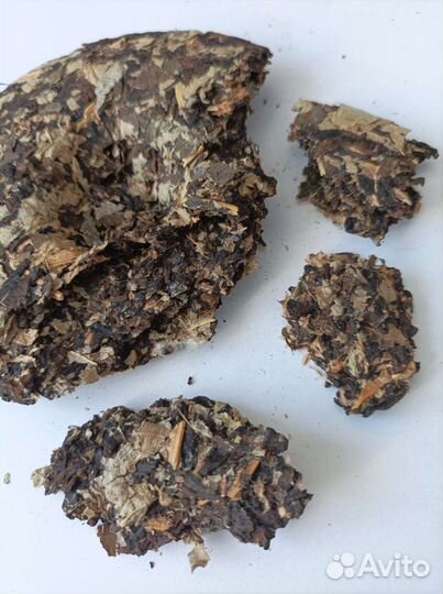 Китайский чай Пуэр чёрный зелёный 