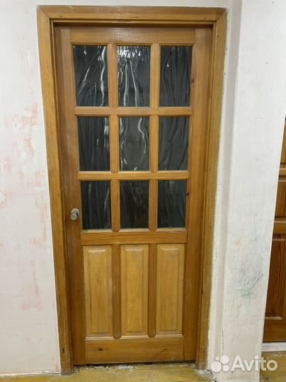 Двери межкомнатные из массива сосны