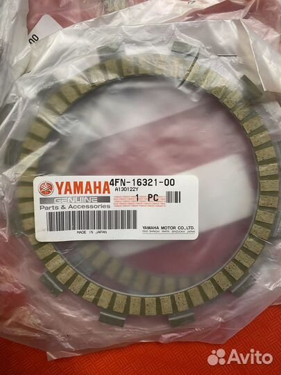 Yamaha Фрикционный диск сцепления 4FN-16321-00