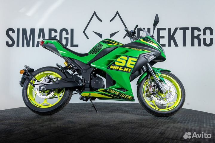 Электромотоцикл SE-Ninja (72v 80ah)