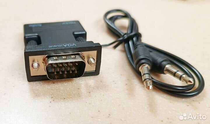 Переходник (адаптер) с hdmi на VGA (новый)