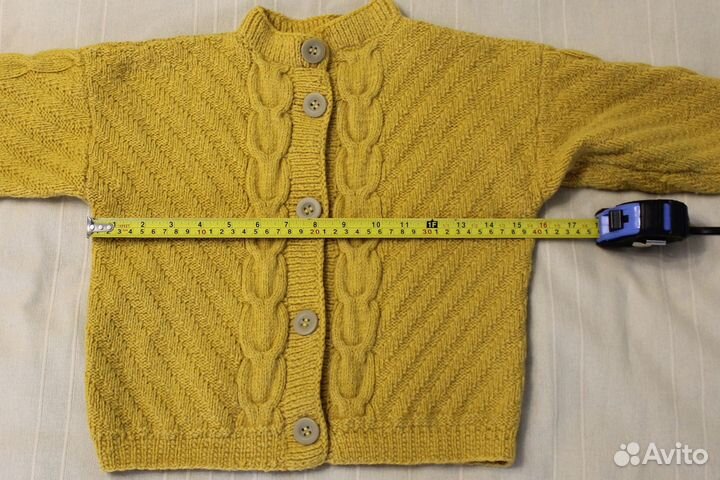 Кофта шерстяная ручной работы