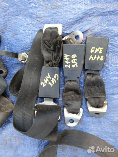 Ремни безопасности ваз 2114