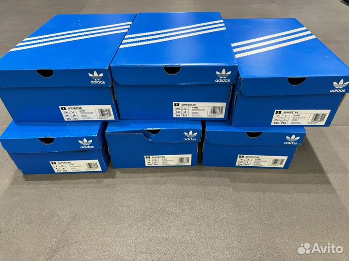 Adidas superstar оригинал новые серые