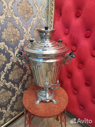 Старинный Угольный Самовар полный комплект