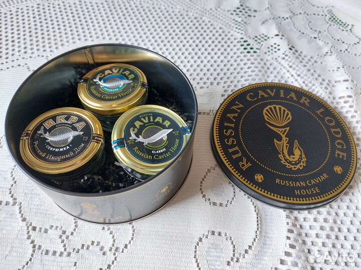 Банка/коробка от черной икры