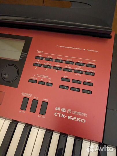 Синтезатор Casio ctk-6250