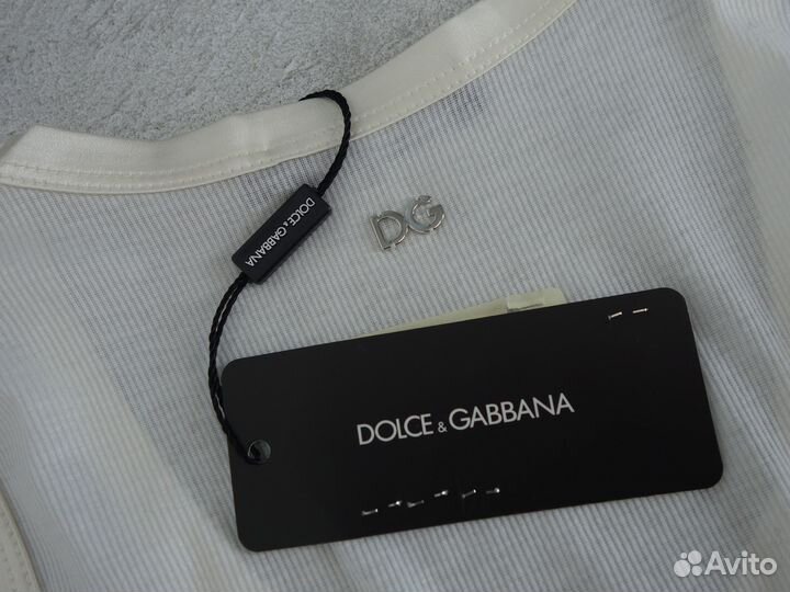 Dolce gabbana майка оригинал новая 44р