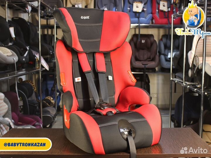 Автокресло детское Siger Космо 9-36 кг
