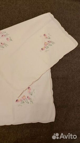 Скатерть вышивка СССР