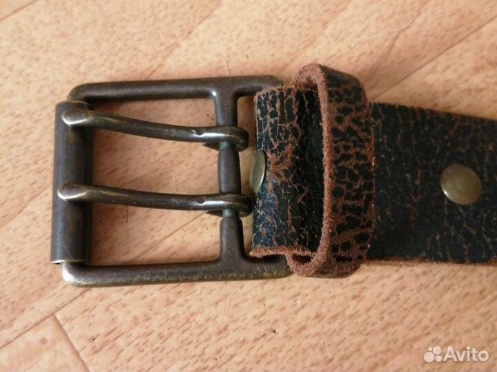 Мужской кожаный ремень