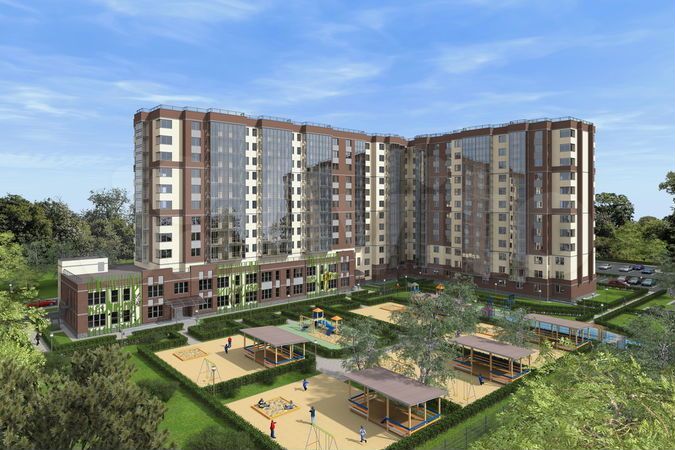 1-к. квартира, 43,3 м², 12/18 эт.