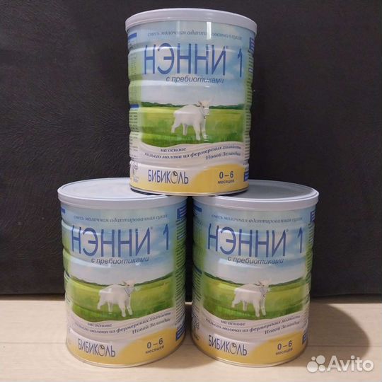 Смесь нэнни 1,800 гр