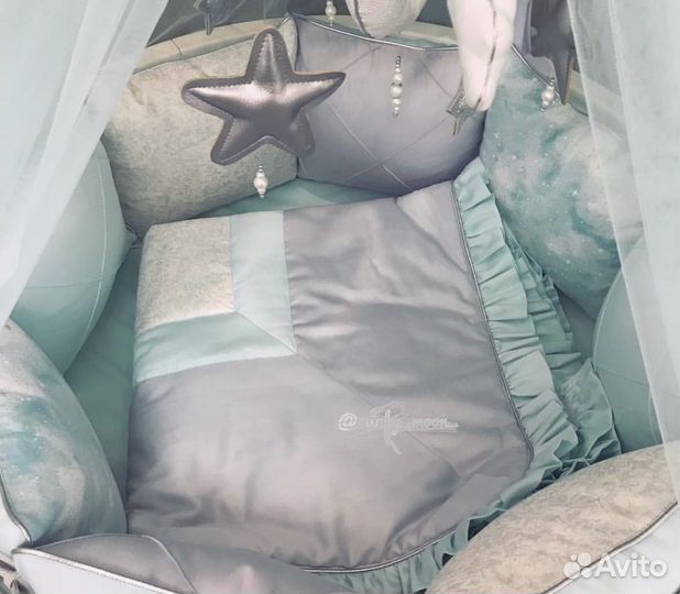 Бортики в кроватку