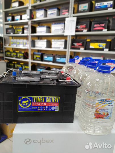 Комплект Аккумулятор 215Ач 6V Тюмень 1000A +электр