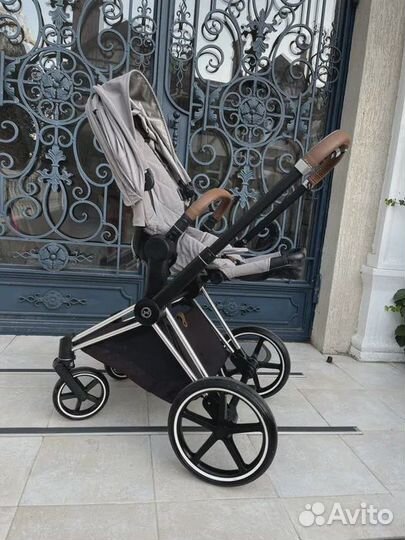 Cybex priam Soho grey (шасси Chrome Brown)