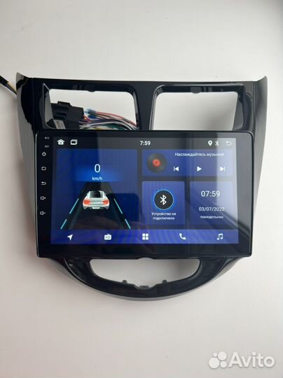 Магнитола Android hyundai Solaris 2011-2017