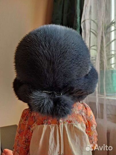 Шапка норковая женская