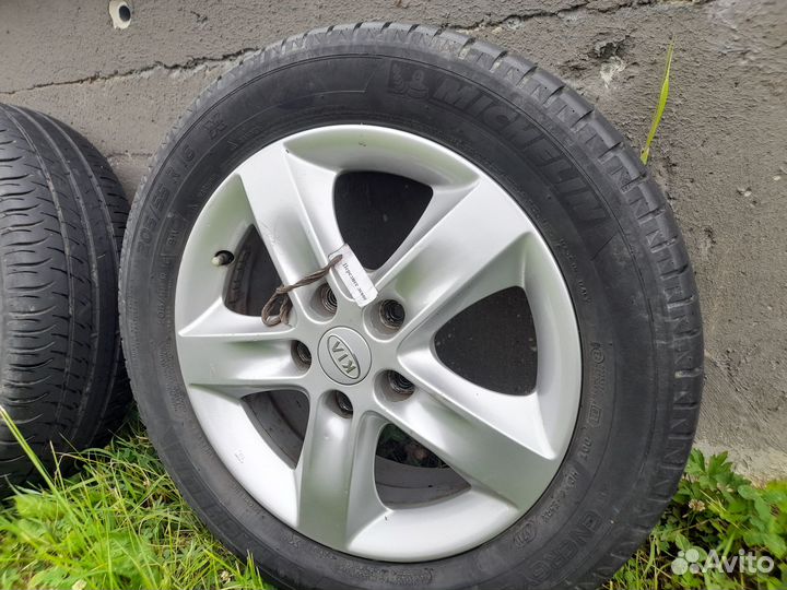 Оригинальные литые диски киа R16