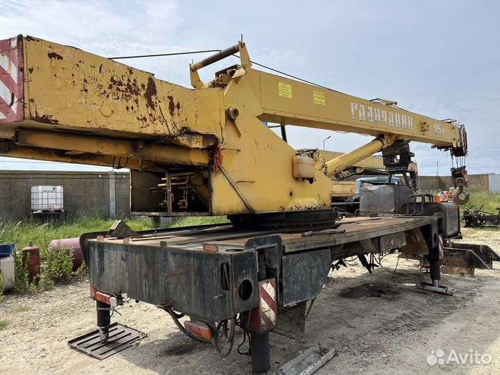 Крановая установка Галичанин 25т