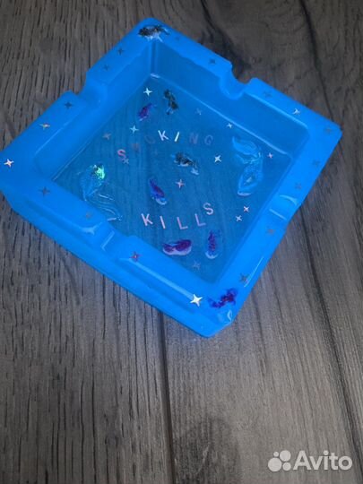 Пепельница из эпоксидной смолы