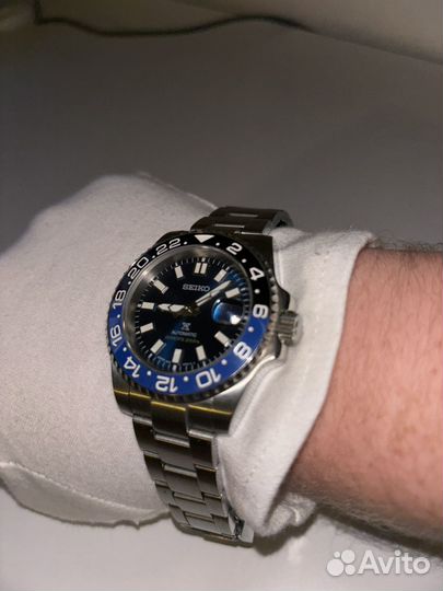 Часы Seiko Submariner GMT Mod