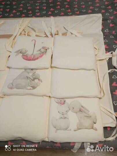 Бортики в кроватку