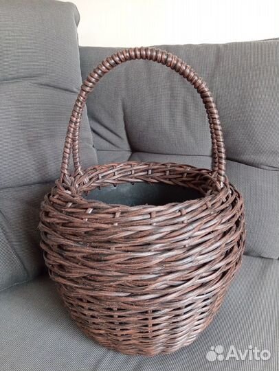 Корзина из поли ротанга Ratteco ручной работы 7 л