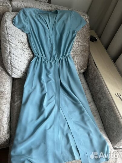 Платье из натурального шелка 44 46